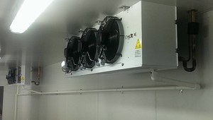 Refrigeration Projects Plus Pic 3 - Cool Room Evaporator installation