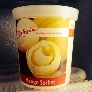 Delizia Gelato & Sorbet Pic 5 - Mango Sorbet