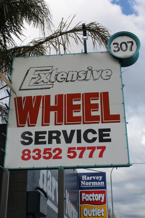 Extensive Wheel Services Pic 2 - Street Sign