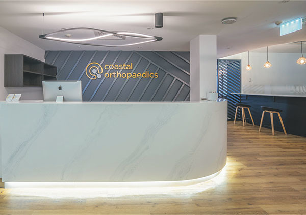 Interite Healthcare Interiors Pic 1 - Coastal Orthopaedics Medical Fitout