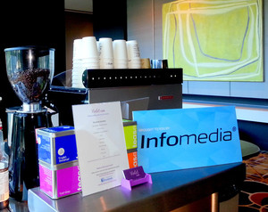 Violet Cafe - Coffee Cart & Catering Pic 2 - Conference at Crown coffee cart hire