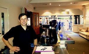 Violet Cafe - Coffee Cart & Catering Pic 3 - Wedding coffee cart hire