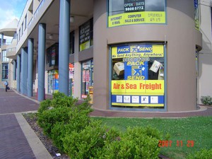 Pack & Send Pic 3 - shop view from corner of victoria road west parade