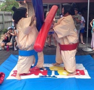 The Bounce House Sunshine Coast Pic 2 - Sumo Suit Duel