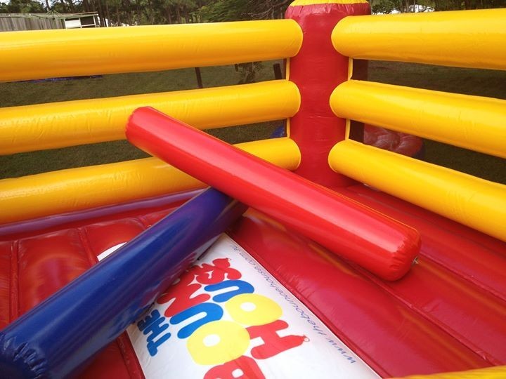 The Bounce House Sunshine Coast Pic 1 - The Boxing Gladiator Castle