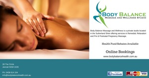 Body Balance Massage & Wellness Studio Pic 3