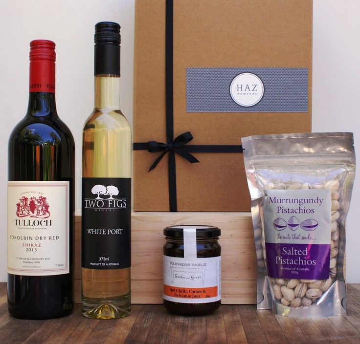 Haz Hampers Pic 1 - Red Wine White Port Hamper 78