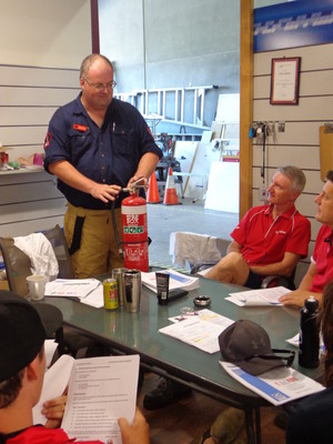 MFire Workplace Fire Safety Pic 4 - Training in your premises