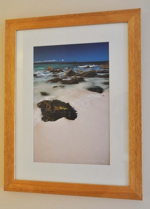 Scott Weeding Photography & Framing Pic 4 - 8x12 framed photograph 30mm wide frame molding