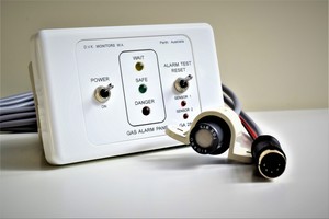 DVK Monitors WA Pic 3 - OUR GA268 FUME Detector Alarm alarm outputs dual sensor ready single 4m Lead 299