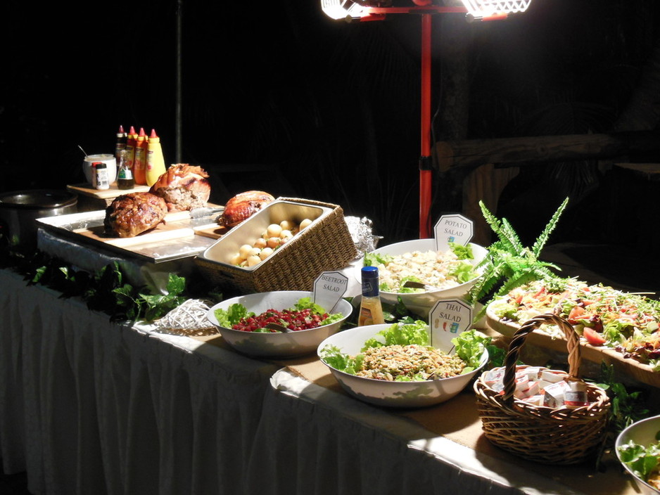 Stockmans Spit Roast Catering Pic 1 - Our buffet set up makes an attractive part of your function