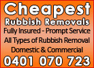 Cheapest Rubbish Removal Pic 1