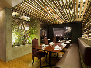 buddha bar curry house Pic 3 - bamboo Section