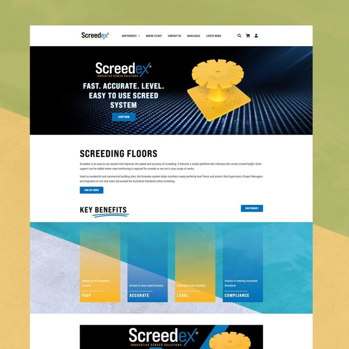 Parallax Creative Web Design Pic 1 - Screedex httpsparallaxcreativecomauportfolioitemsscreedex