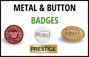 Name Badges Australia Pic 3 - Metal Button Badges