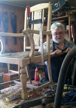 Inwood Restoration Pic 4 - Rob in our workshop