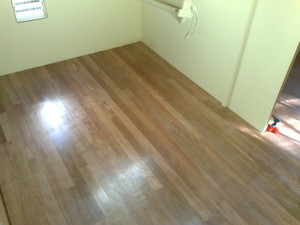 Pride Carpentry & Joinery Pic 5 - brushbox end matched secret nail flooring