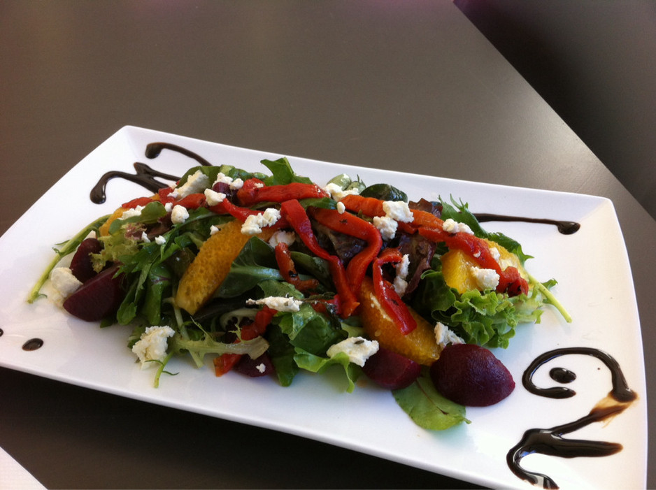 Two Men And A Coffee Shop Pic 2 - Delicious Beetroot and Fetta Salad