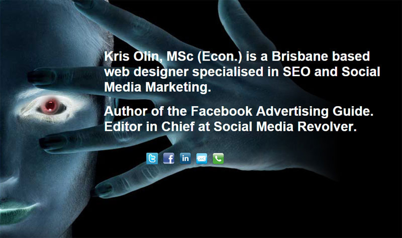 krisolin.com Pic 1 - Website Design Teneriffe Brisbane