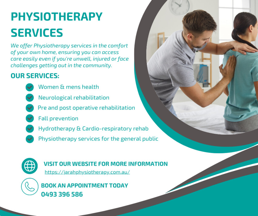 JARAH Physiotherapy Pic 1 - Our Services