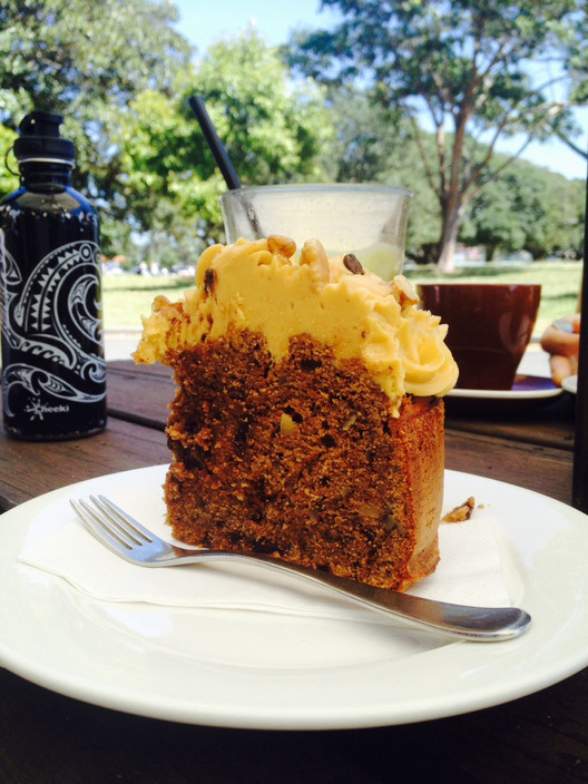 Sugar & Spoon Cafe Pic 1 - Chocolate coffee and walnut cake