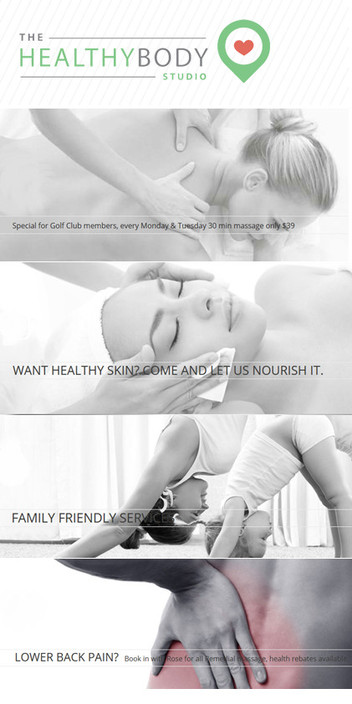 The Healthy Body Studio Pic 1 - Massage services Carrara