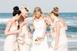 Honey CoCo Pic 3 - Beautiful Bridal party tanned by Honey Coco