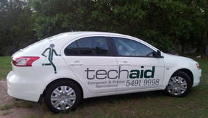 Tech Aid Pic 2 - The Tech Aid car