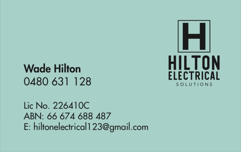 Hilton Electrical Solutions Pty Ltd Pic 1