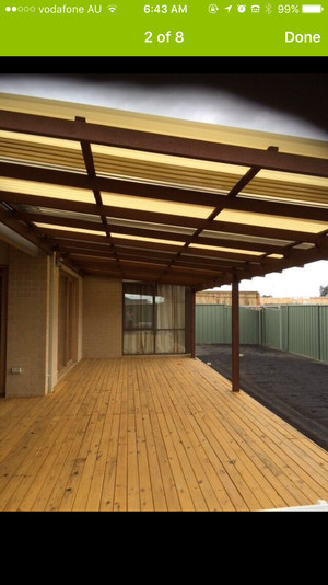 The Yard Makeovers Pic 5 - Decking pergola