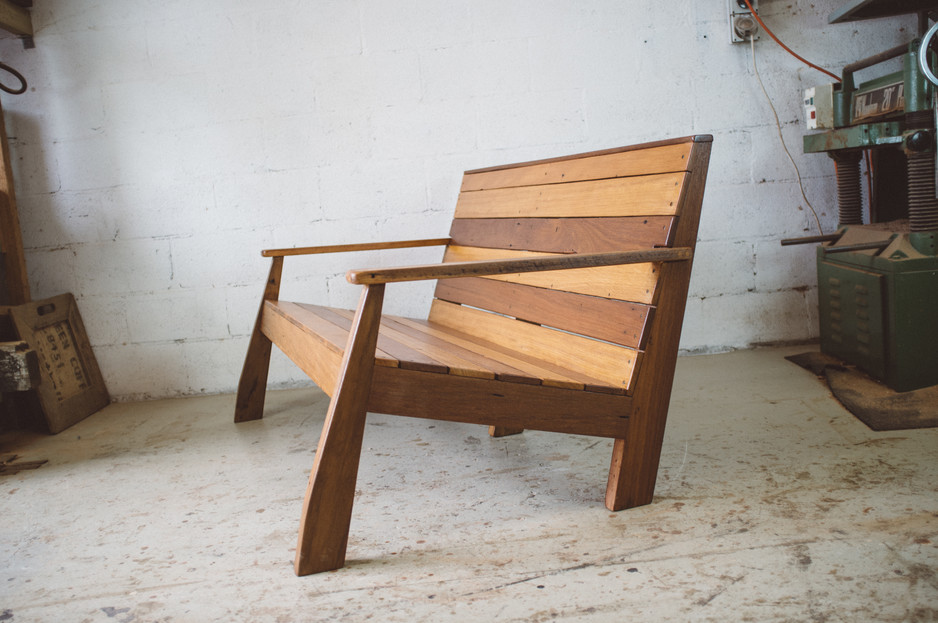 Recycled Timber Furniture Sydney - Growready Pic 1 - Outdoor Bench Seat