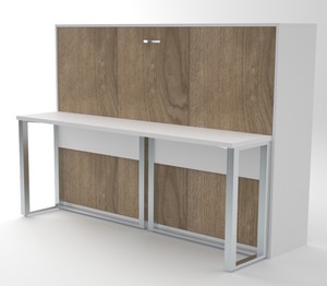 Space Saving Wall Beds Australia Pic 5 - The Horizontal Computer Desk Wall Bed Coming Soon