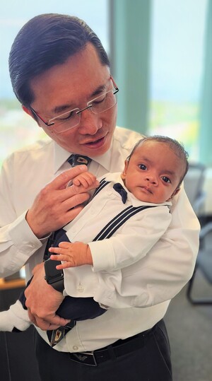 Dr. Lam Carl Pic 3 - Dr Carl Lam and my son Diondre Silva