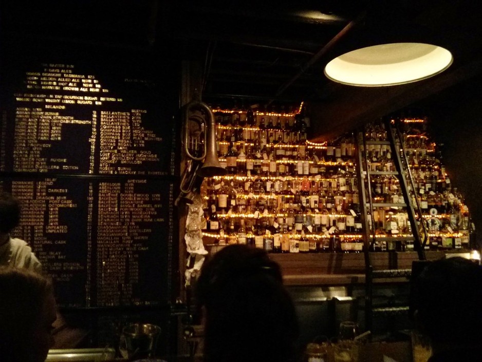 The Baxter Inn Pic 2 - This was only half the wall of whisky double this Amazing