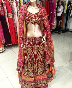 Silk and Sparkle Pic 3 - Designer Lehenga Choli In Sydney