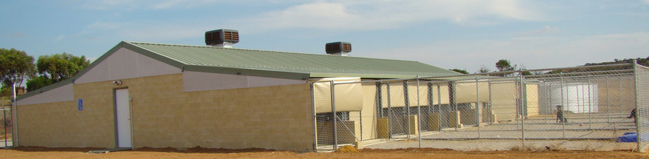 Lazy Dazes Boarding Kennels Pic 1 - Kennel from Carpark