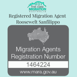 First Class Migration Australia Pic 5 - Roosevelt Sanfilippo MARA Registered Migration Agent