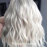 Aurorah Rose Hair Pic 1 - Icey Blonde achieved by one of our colour specialists aurorahrosehair