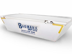 Bagmans Skip Hire Pic 4 - 55 cubic metre strictly light loads only 1 tonne limit