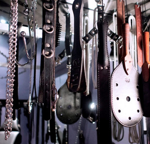 Mistress Alex Vicia Pic 4 - Paddles cuffs and collars galore