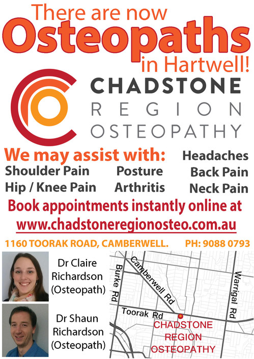 Chadstone Region Osteopathy Pic 1