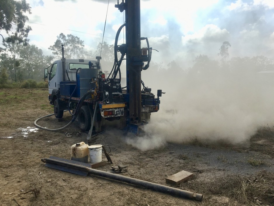 WaterBores QLD Pic 1 - Compact and capable drill rig for faster more efficient drilling