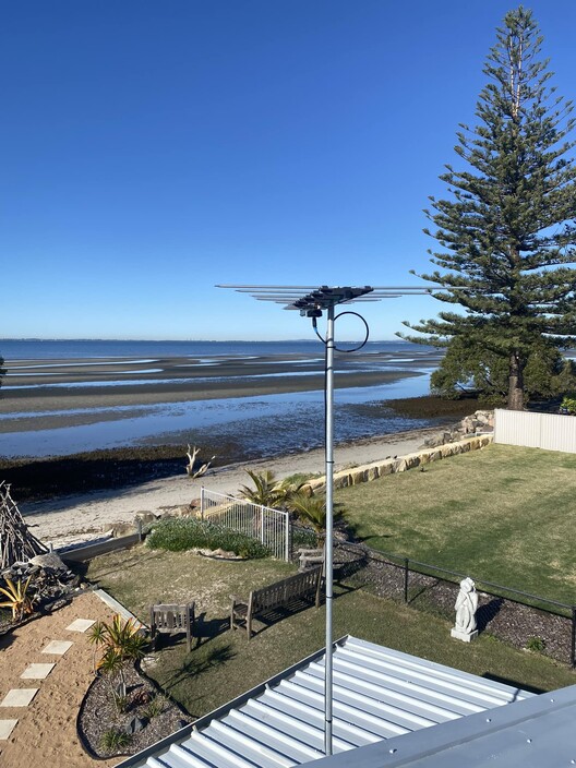 The Cable Guy TV and Data Pic 1 - Antenna Replacement Replaced mast and antenna by the water today Had rusted and snapped antenna mount and broke elements on Ariel Replaced both parts for a working service again