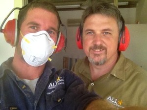 All Starr Constructions Pic 4 - Two of the All Starr Team Members Wade Left Dave Right