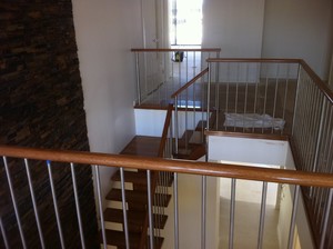 Babis the Painter Pic 5 - Interiors staircase and railing finishes