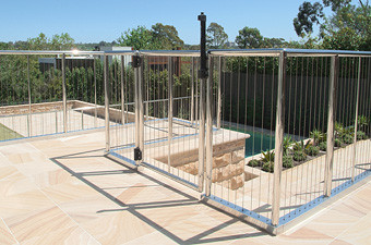 Black Rock Balustrades Pic 1 - system 2 stainless steel and wire