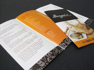 DAUS Design Studio Pic 3 - Brochures and Flyers are produced on high quality stocks laminated in matt or gloss finish printed single or double sided and in all shapes and sizes