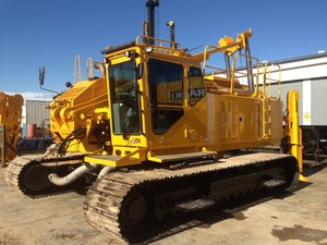 Revolution Paint & Panel Pic 3 - Franki Piling job This job was done onsite for the client so the client could continue to use the machinery