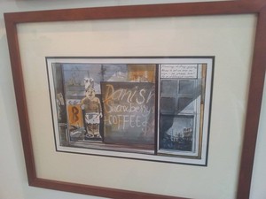 180 Miles By Bike Pic 2 - Painting by Port Fairy artist John Davis