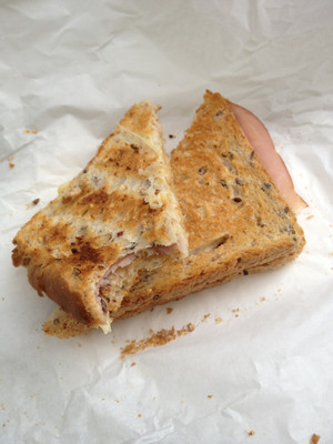 Simply Divine Pic 4 - Ham and cheese toastie 3